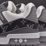 (BEST) Louis Vuitton LV Trainer Monogram Denim 'GREY'
