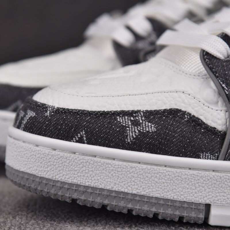 (BEST) Louis Vuitton LV Trainer Monogram Denim 'GREY'