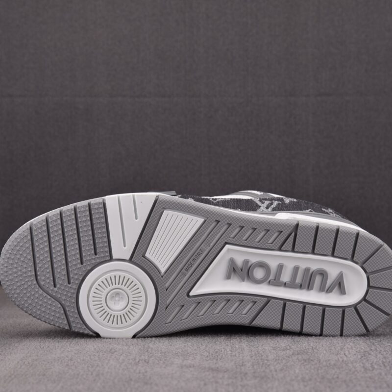 (BEST) Louis Vuitton LV Trainer Monogram Denim 'GREY'