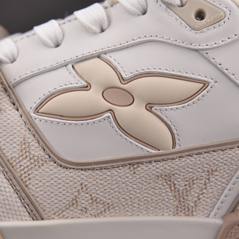 (BEST) Louis Vuitton LV Trainer Velcro 'BEIGE MONOGRAM'