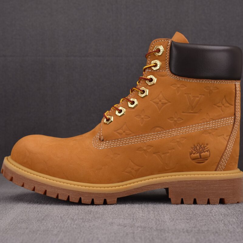 (BEST) Timberland 6 x Louis Vuitton Ankle Boot 'WHEAT MONOGRAM'