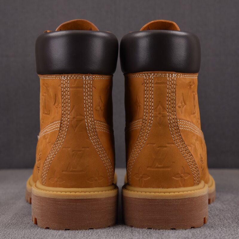 (BEST) Timberland 6 x Louis Vuitton Ankle Boot 'WHEAT MONOGRAM'