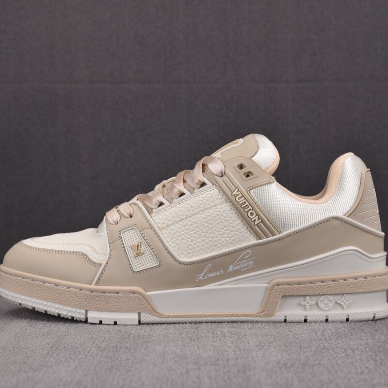(BEST) Louis Vuitton Trainer by Virgil Abloh 'BEIGE'