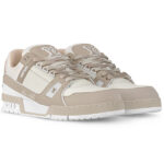 (BEST) Louis Vuitton Trainer by Virgil Abloh 'BEIGE'