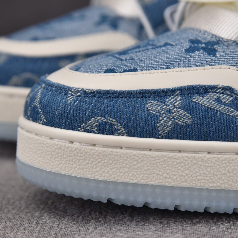 (BEST) Louis Vuitton Trainer by Virgil Abloh 'BLUE MONOGRAM'