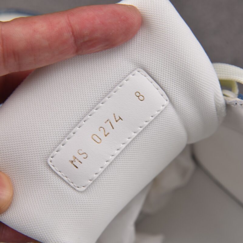 (BEST) Louis Vuitton Trainer by Virgil Abloh 'BLUE MONOGRAM'