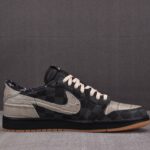 (BEST) Louis Vuitton x Air Jordan 1 Low 'CROCODILE SHADOW'