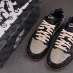 (BEST) Louis Vuitton x Air Jordan 1 Low 'CROCODILE SHADOW'