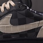 (BEST) Louis Vuitton x Air Jordan 1 Low 'CROCODILE SHADOW'