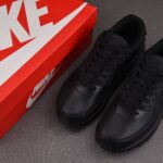 (BEST) Nike Air Max 90 Leather 'TRIPLE BLACK'