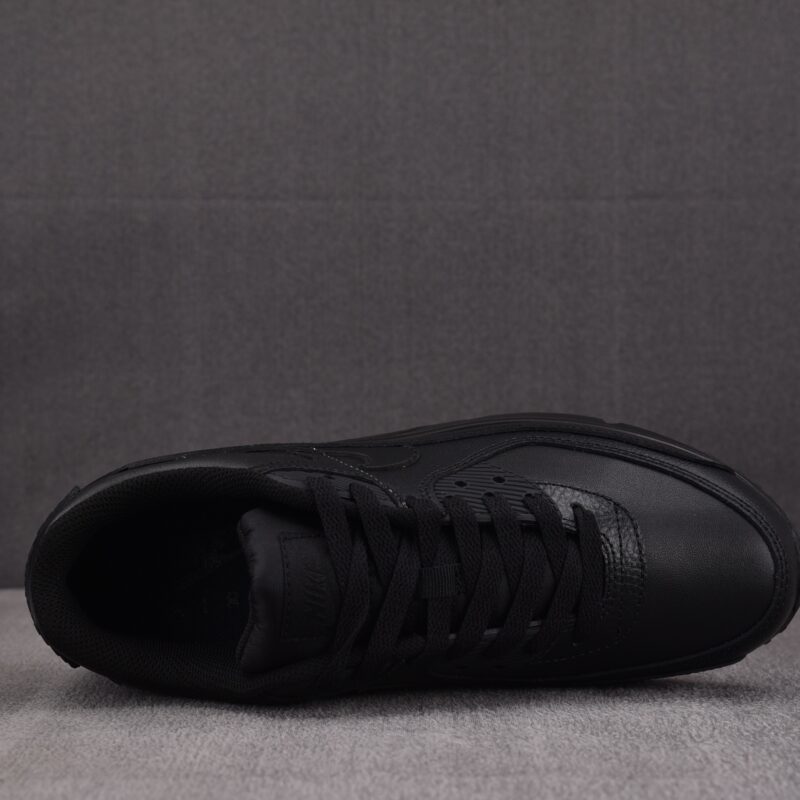 (BEST) Nike Air Max 90 Leather 'TRIPLE BLACK'