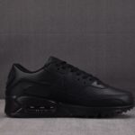 (BEST) Nike Air Max 90 Leather 'TRIPLE BLACK'