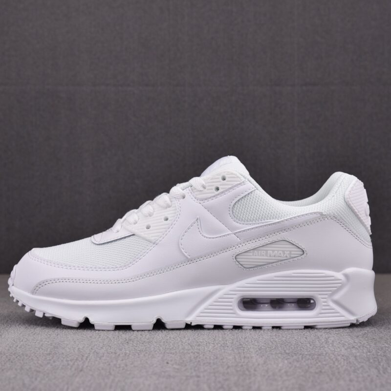 (BEST) Nike Air Max 90 Recraft 'TRIPLE WHITE'