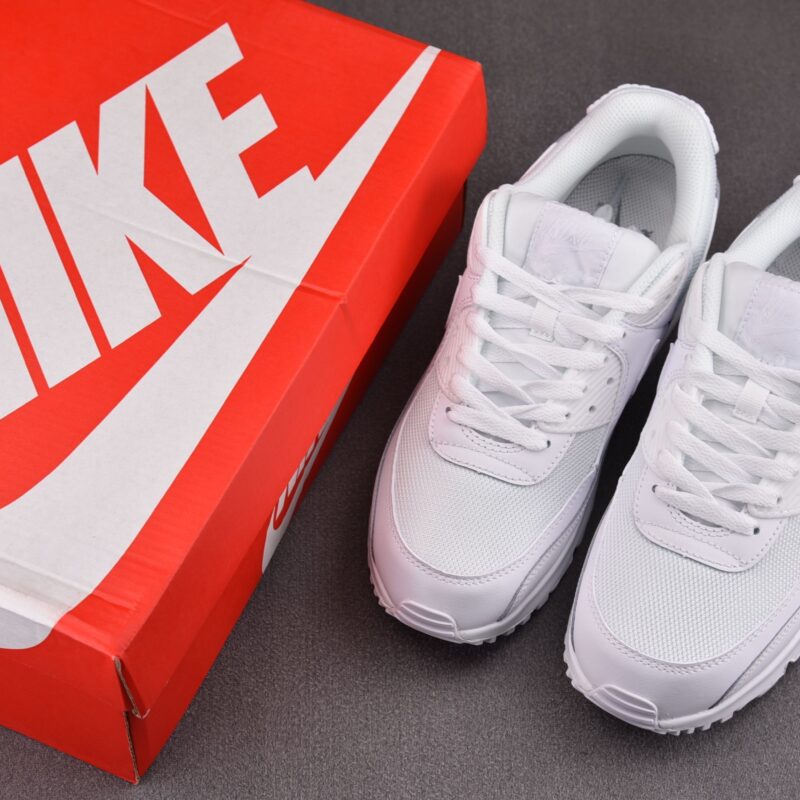 (BEST) Nike Air Max 90 Recraft 'TRIPLE WHITE'