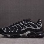 (BEST) Nike Air Max Plus Premium 'BLACK REFLECTIVE SILVER'