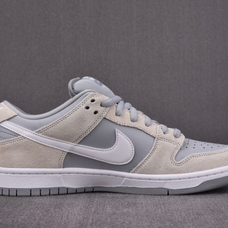(BEST) Nike SB Dunk Low Summit White 'WOLF GREY'