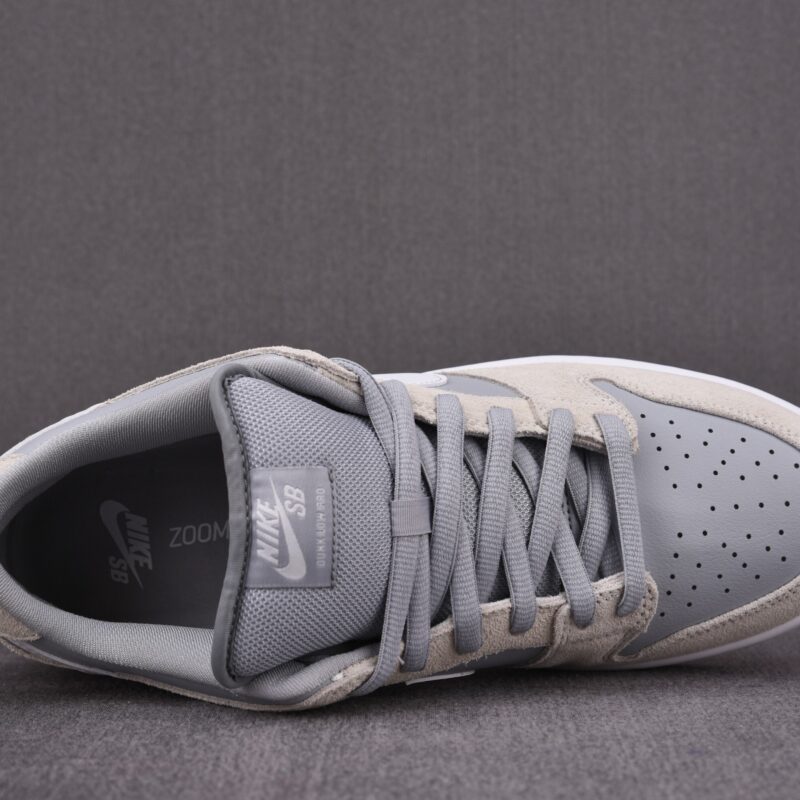 (BEST) Nike SB Dunk Low Summit White 'WOLF GREY'