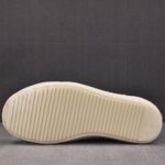 (BEST) Rick Owens Canvas Vintage ‘BLACK MILK WHITE’ Sneakers