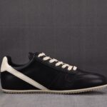 (BEST) Rick Owens Concordians Minimal Sneaker 'BLACK MILK'