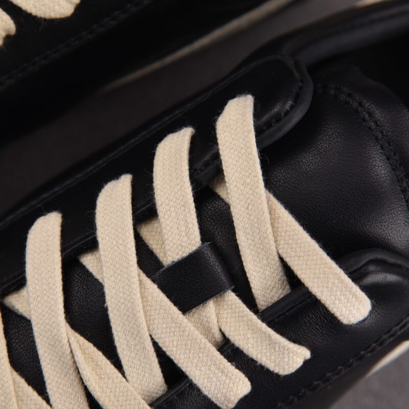 (BEST) Rick Owens Concordians Minimal Sneaker 'BLACK MILK'