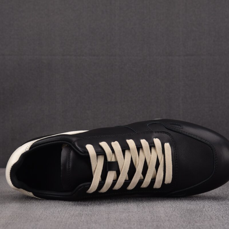 (BEST) Rick Owens Concordians Minimal Sneaker 'BLACK MILK'