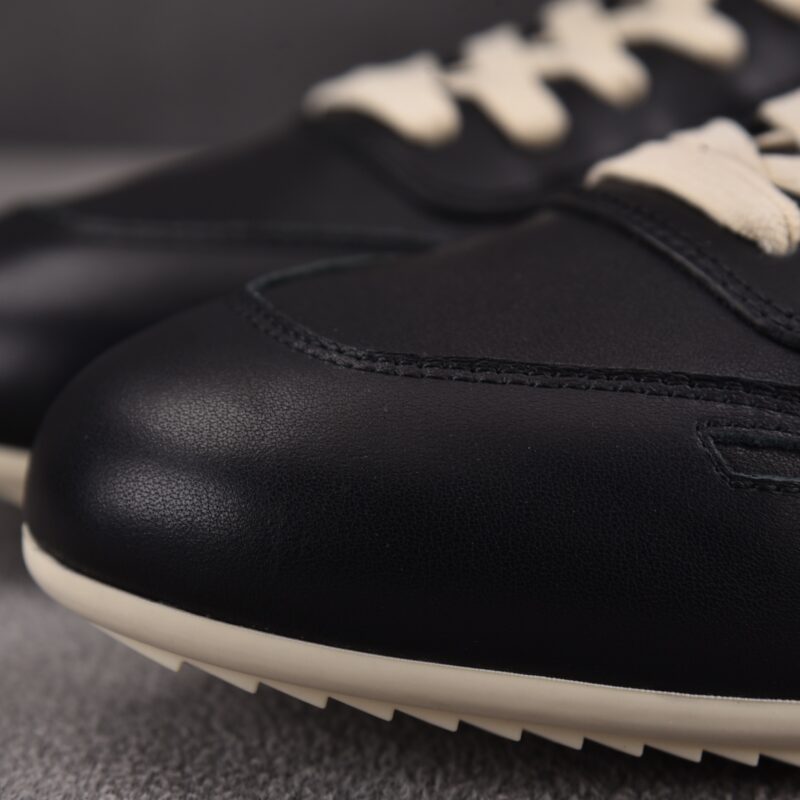 (BEST) Rick Owens Concordians Minimal Sneaker 'BLACK MILK'