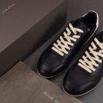 (BEST) Rick Owens Concordians Minimal Sneaker 'BLACK MILK'