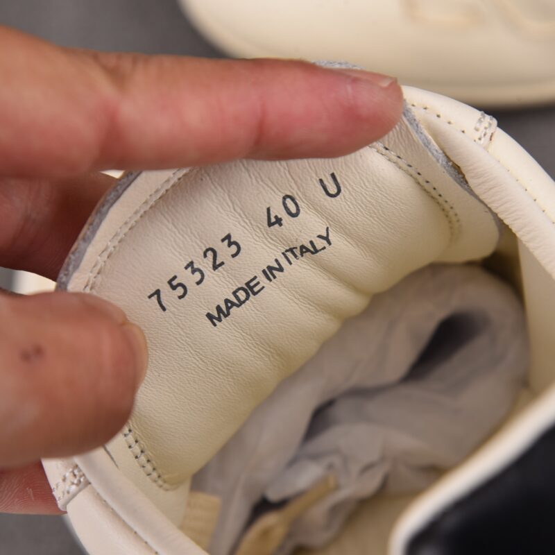 (BEST) Rick Owens Concordians Minimal Sneaker 'MILK BLACK'