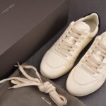 (BEST) Rick Owens Concordians Minimal Sneaker 'MILK BLACK'