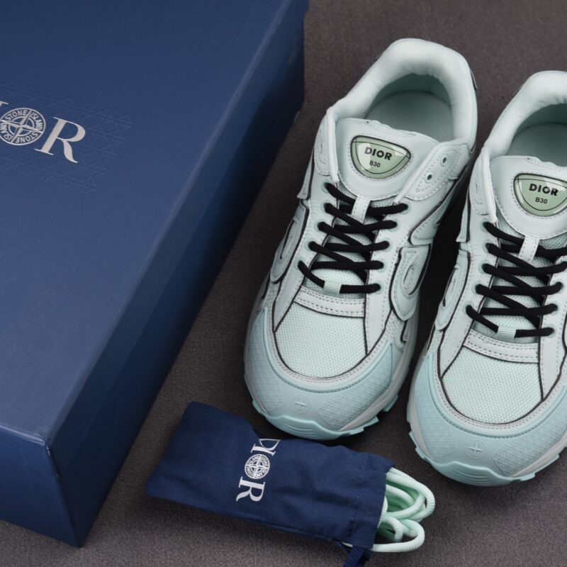 (BEST) Stone Island x Dior B30 Sneaker 'LIGHT GREEN'