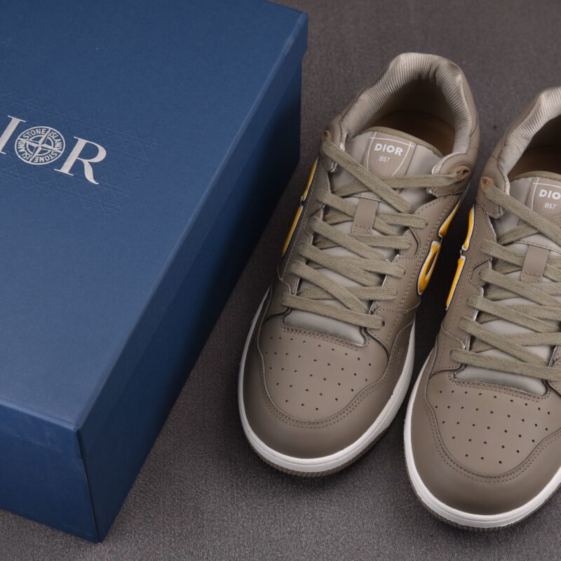 (BEST) Stone Island x Dior B57 Sneaker 'GRAY YELLOW'