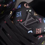 (BEST) Takashi Murakami x Louis vuitton LV Trainer Sneaker ‘BLACK’