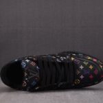 (BEST) Takashi Murakami x Louis vuitton LV Trainer Sneaker ‘BLACK’