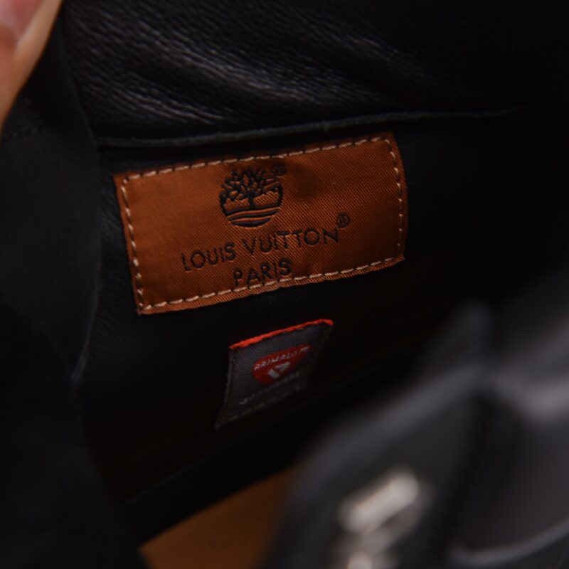 (BEST) Timberland 6 x Louis Vuitton Ankle Boot 'BLACK MONOGRAM'