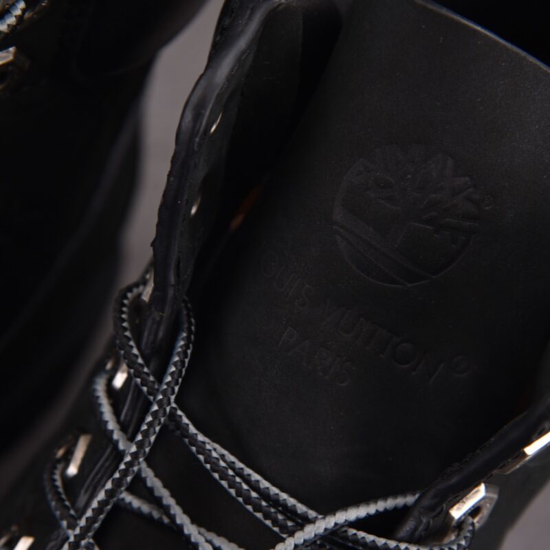 (BEST) Timberland 6 x Louis Vuitton Ankle Boot 'BLACK MONOGRAM'