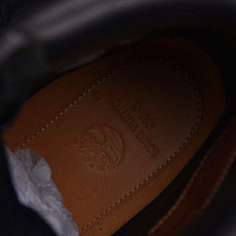 (BEST) Timberland 6 x Louis Vuitton Ankle Boot 'BLACK MONOGRAM'