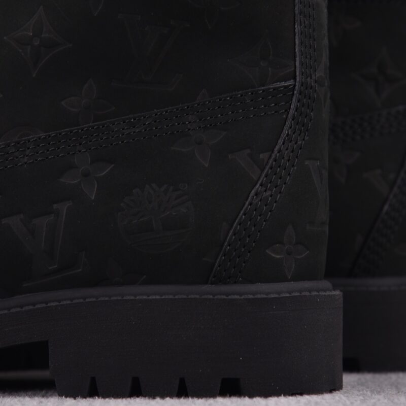 (BEST) Timberland 6 x Louis Vuitton Ankle Boot 'BLACK MONOGRAM'