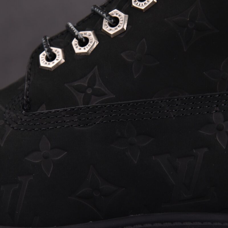 (BEST) Timberland 6 x Louis Vuitton Ankle Boot 'BLACK MONOGRAM'
