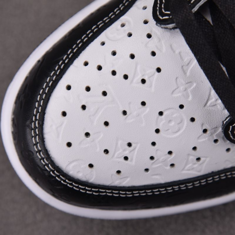 (BEST) Jordan 1 Low Travis Scott x LV x OFF-WHITE 'Black'