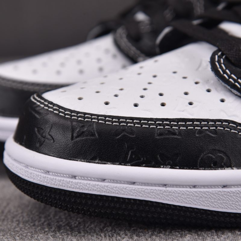 (BEST) Jordan 1 Low Travis Scott x LV x OFF-WHITE 'Black'