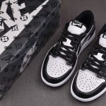 (BEST) Jordan 1 Low Travis Scott x LV x OFF-WHITE 'Black'