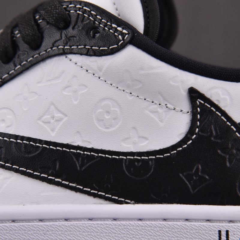 (BEST) Jordan 1 Low Travis Scott x LV x OFF-WHITE 'Black'