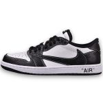 (BEST) Jordan 1 Low Travis Scott x LV x OFF-WHITE 'Black'