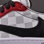 (BEST) Jordan 1 Low Travis Scott x LV x OFF-WHITE 'Red'