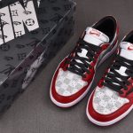 (BEST) Jordan 1 Low Travis Scott x LV x OFF-WHITE 'Red'