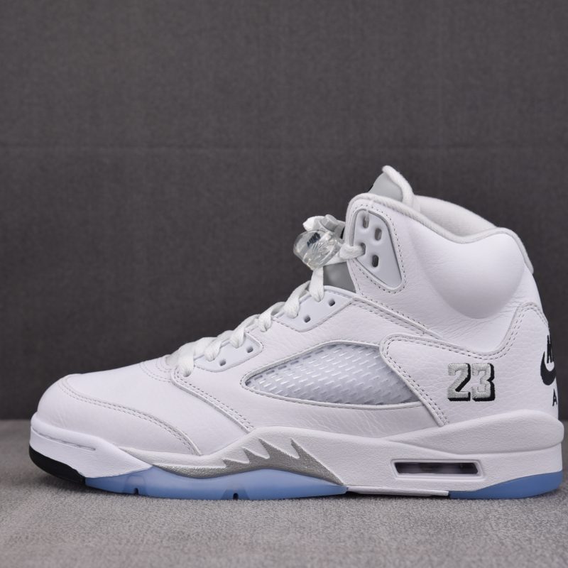 (BEST) Jordan 5 Retro 'Metallic White' (2015)