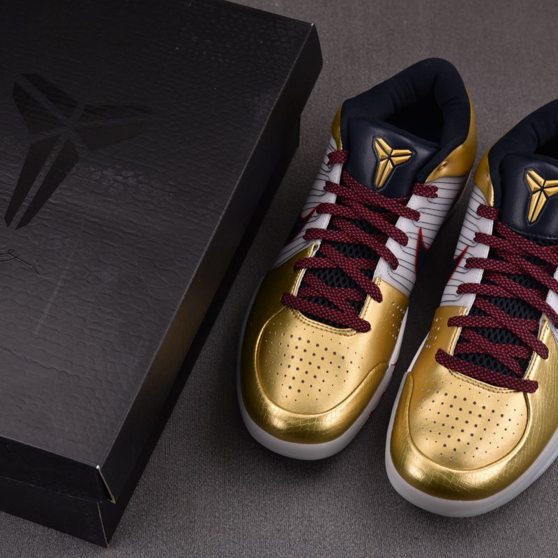(BEST) Kobe 4 Protro 'GOLD MEDAL'