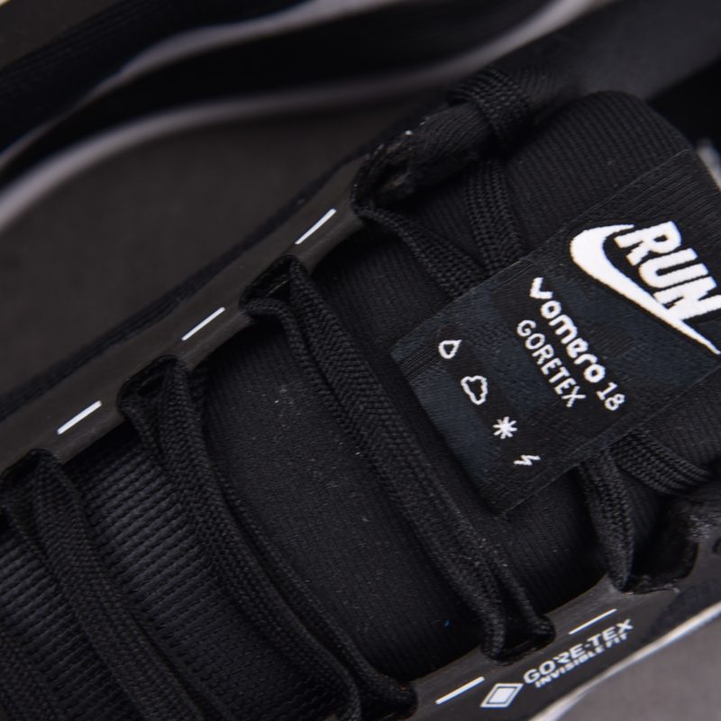 (BEST) Nike Vomero 18 Gore-Tex 'Black White Metallic Silver'