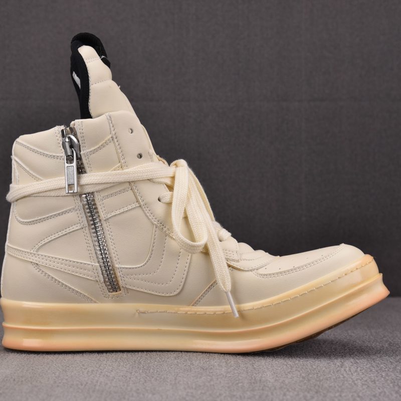 (BEST) Rick Owens Dunk Geobasket Milk