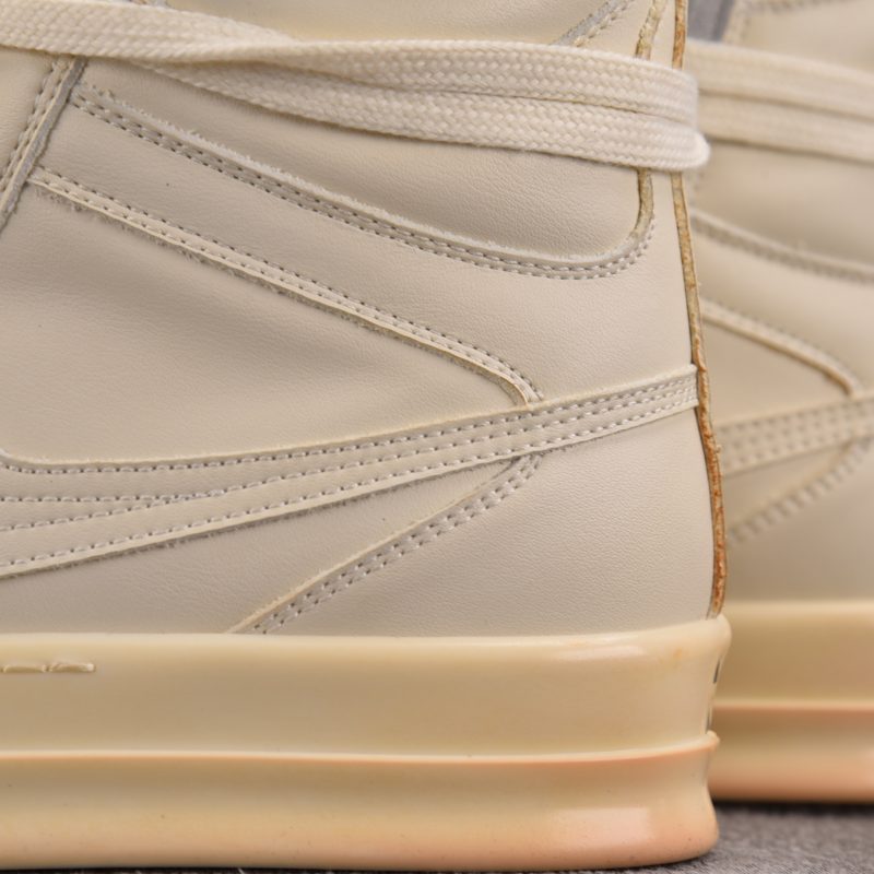 (BEST) Rick Owens Dunk Geobasket Milk